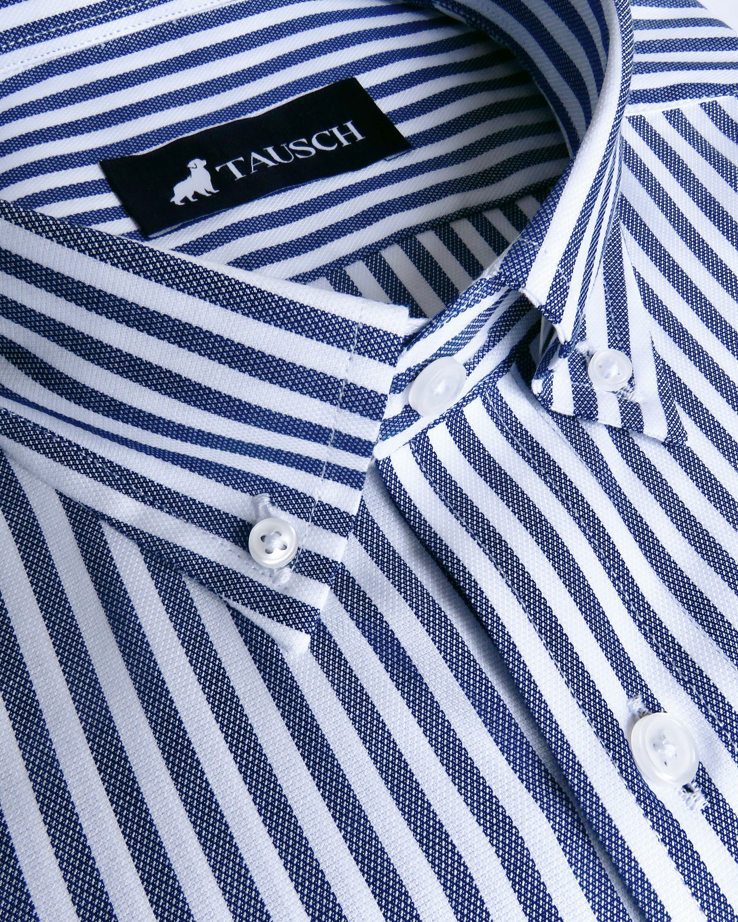 Camisa Barcelona rayas azul marino