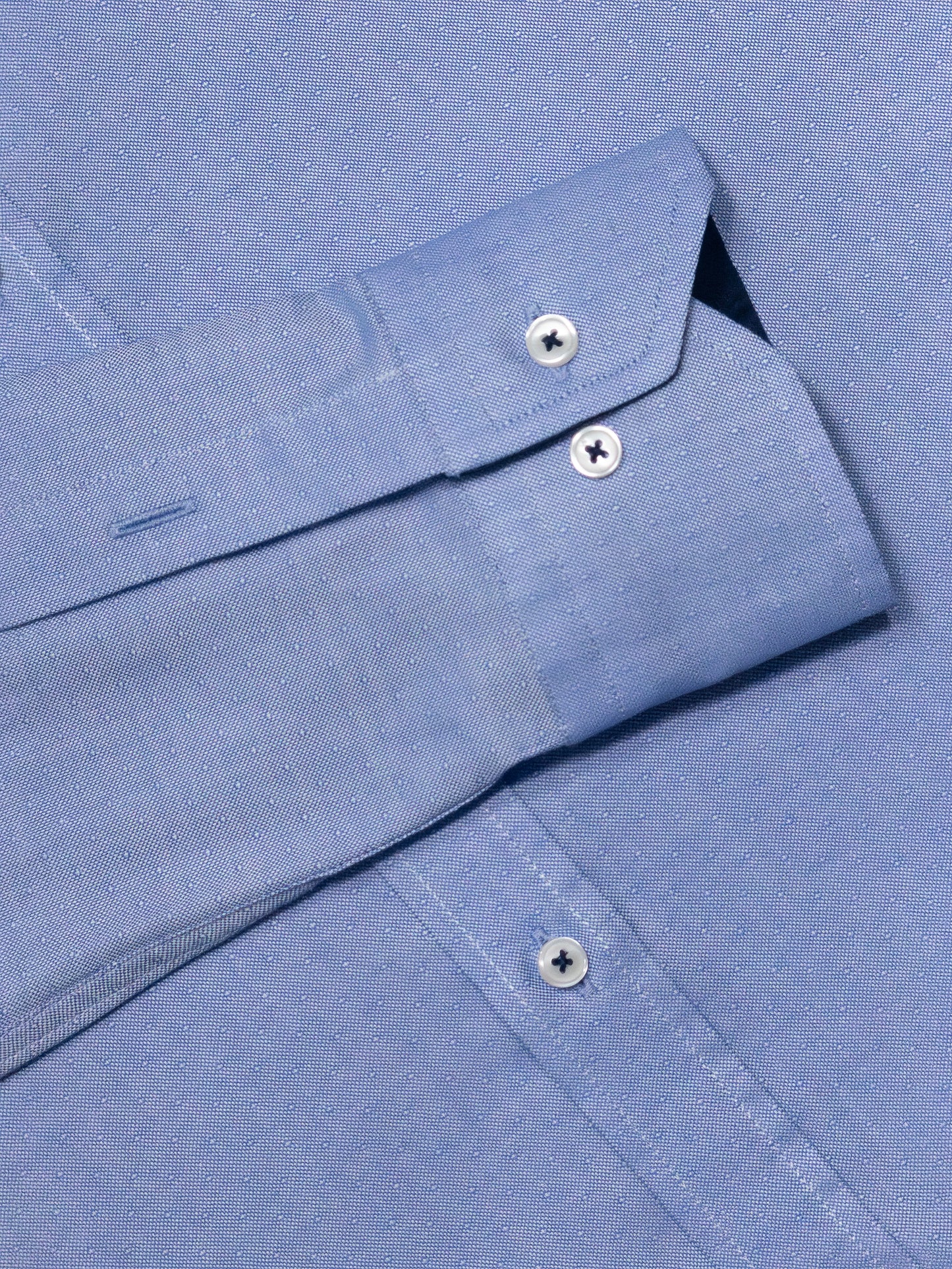 CAMISA HOMBRE MICRO DISEÑO AZUL