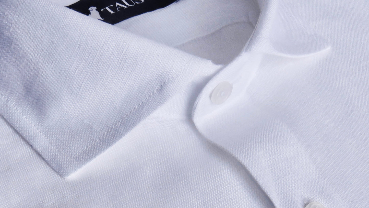 CARTAGENA CAMISA LINO BLANCO