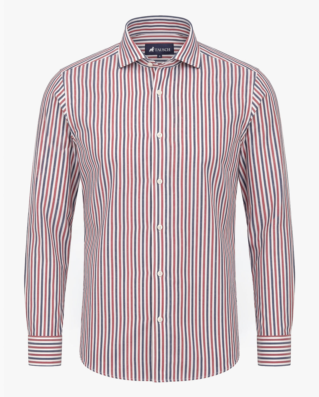 CAMISA HOMBRE RAYAS AZUL ROJO BLANCO