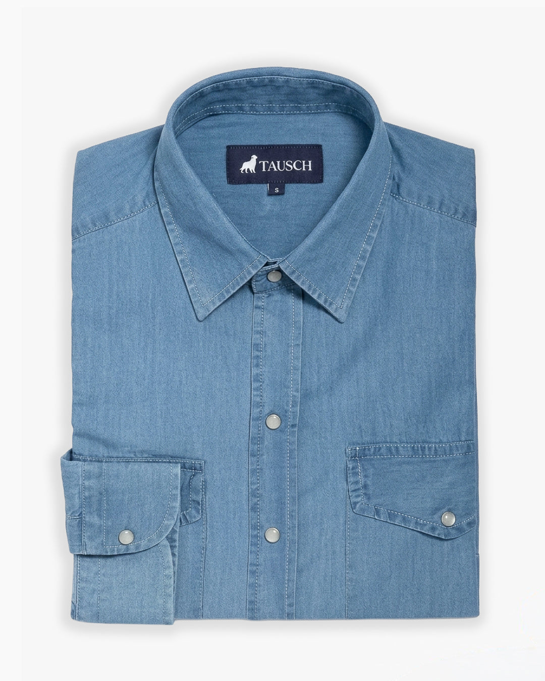 BLUSA DAMA DENIN AZUL CLARO