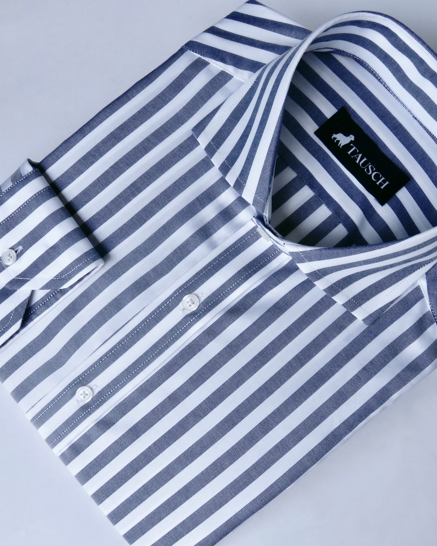 BUENOS AIRES CAMISA RAYAS AZUL MARINO