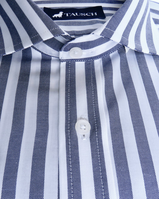 Camisa Buenos Aires rayas azul marino