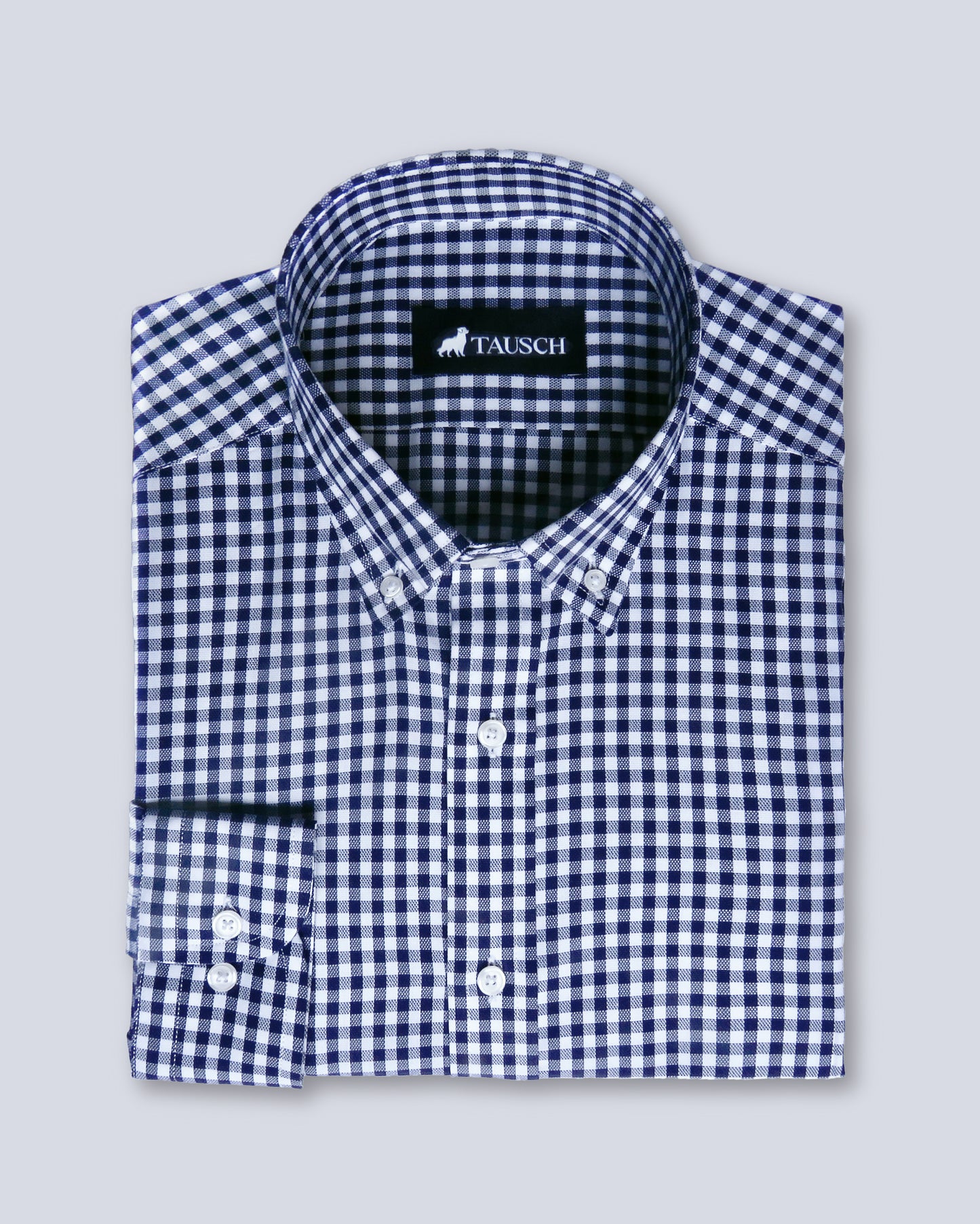 PORTLAND CAMISA CUADROS AZUL MARINO