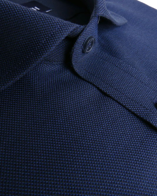 Camisa Florencia royal oxford azul navy