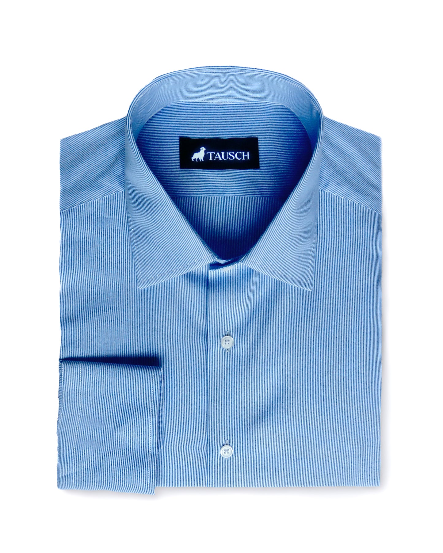 Camisa Napoli mil rayas celeste