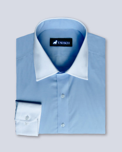 LONDON CAMISA AZUL CELESTE CYP BLANCO