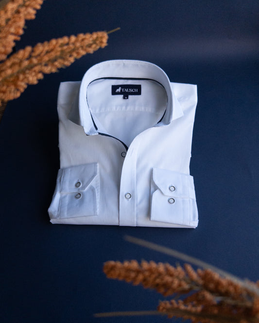 NY CAMISA BLANCA PINT POINT