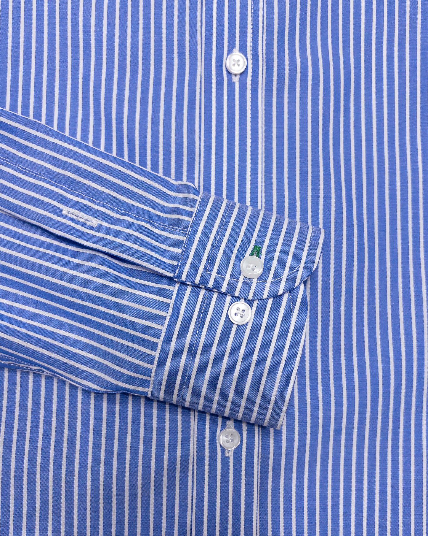 CAMISA HOMBRE RAYAS AZUL MEDIO
