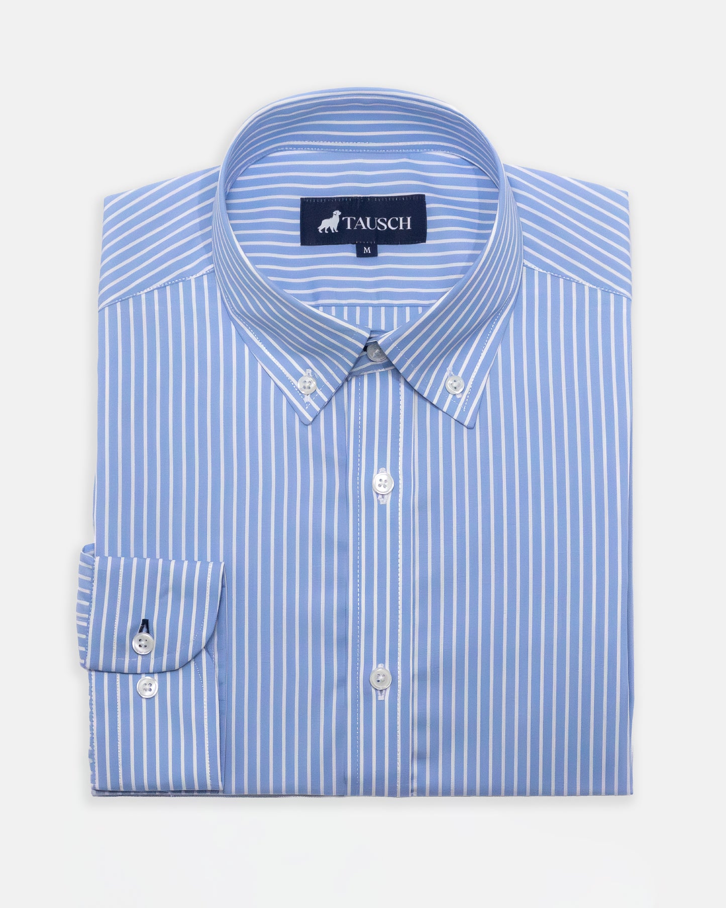 CAMISA  HOMBRE AZUL CELESTE RAYAS