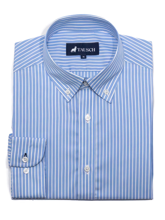 Camisa  Azul celeste Rayas