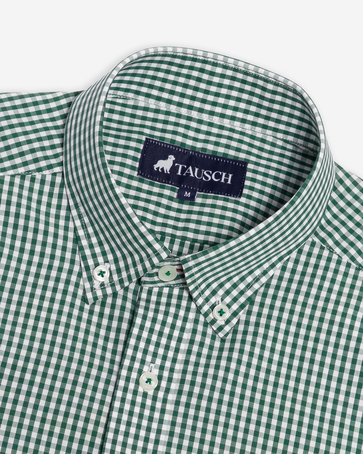 CAMISA HOMBRE CUADRO VERDE