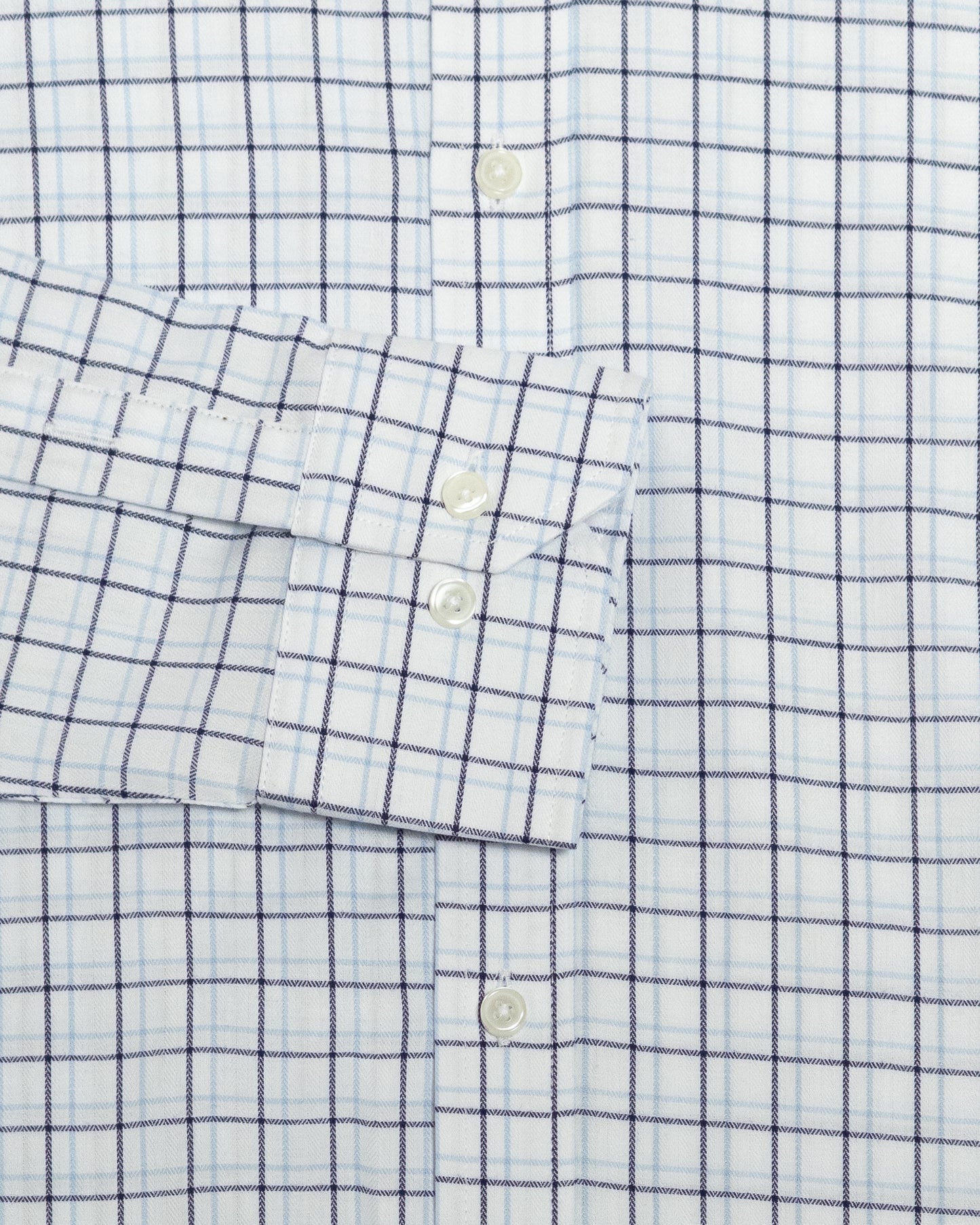 CAMISA HOMBRE CUADRO VENTANA AZUL CLARO Y OSCURO