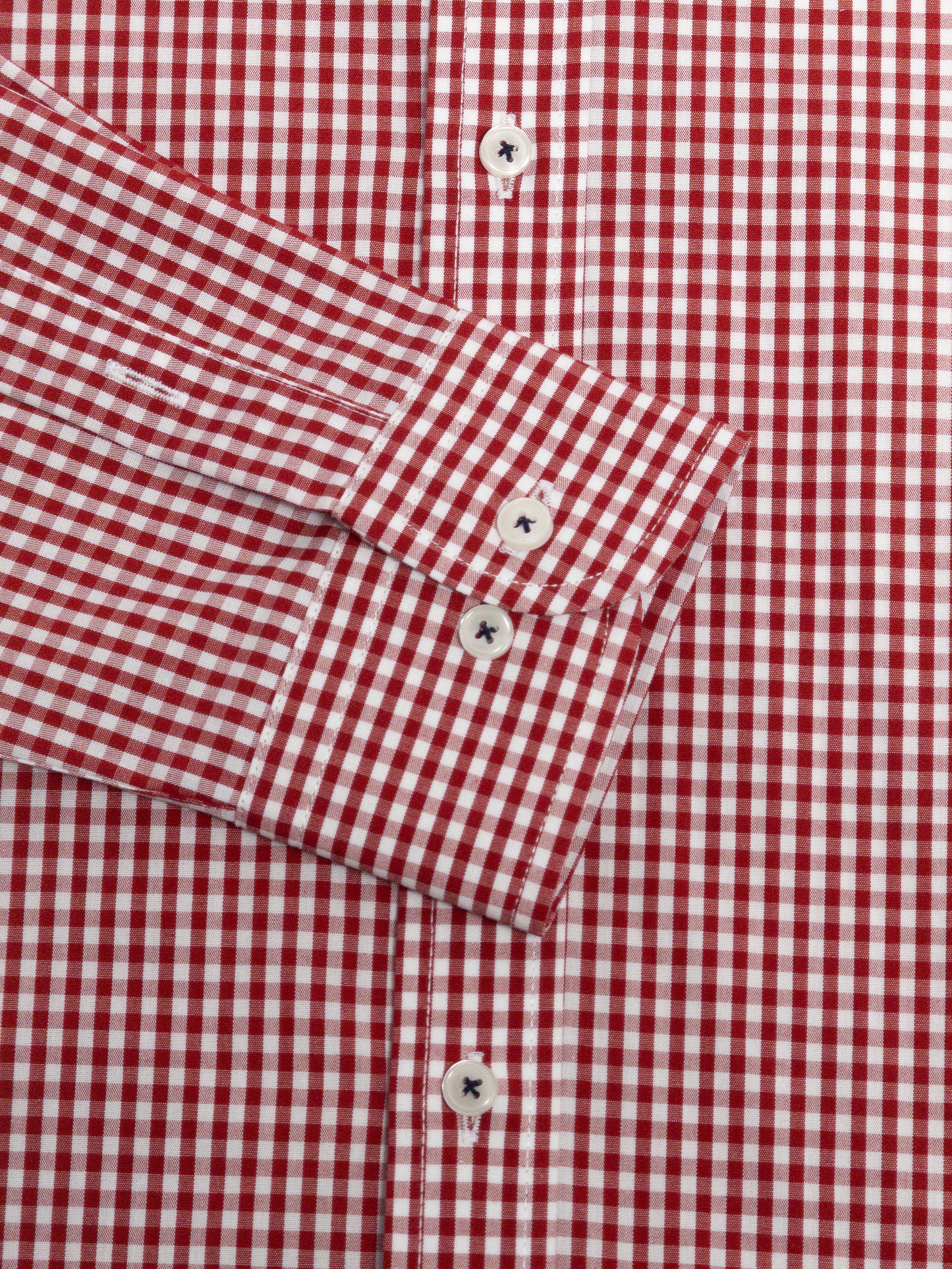 CAMISA HOMBRE CUADRO ROJO