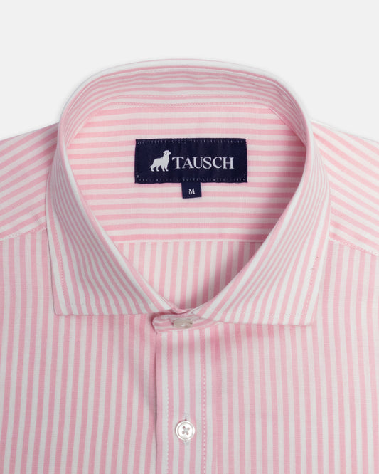 CAMISA HOMBRE RAYA ROSADA