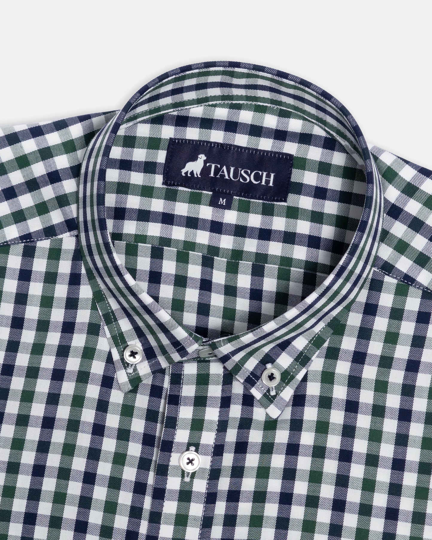 CAMISA HOMBRE CUADRO VERDE AZUL OSCURO