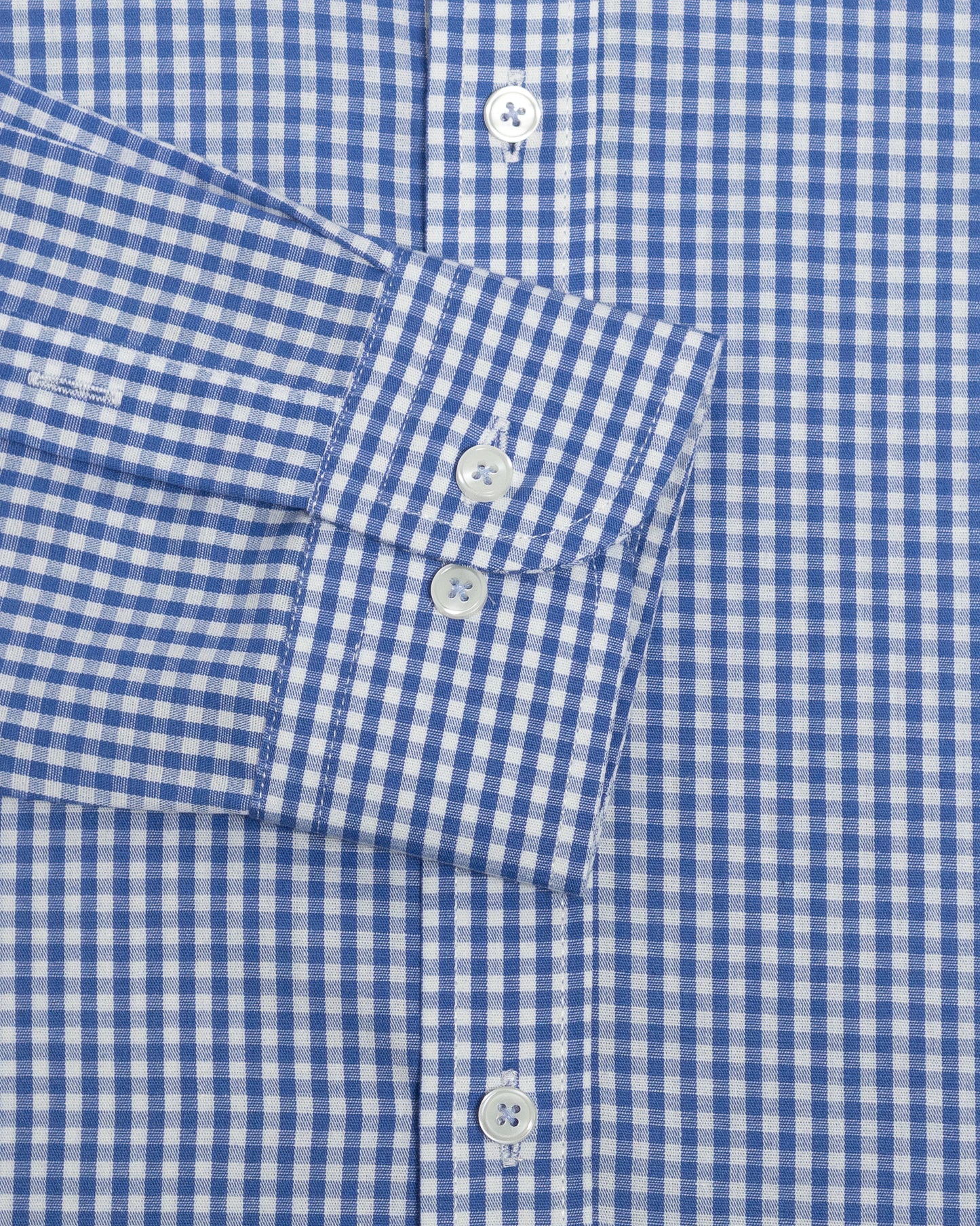 CAMISA HOMBRE CUADRO AZUL MEDIO