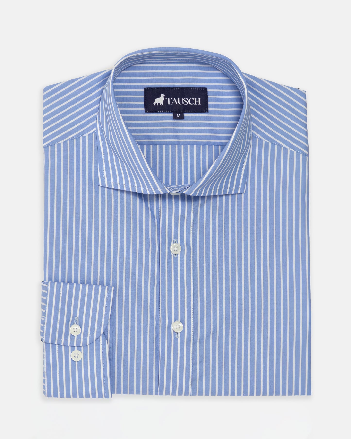 CAMISA HOMBRE RAYAS AZUL CELESTE (POLERA)