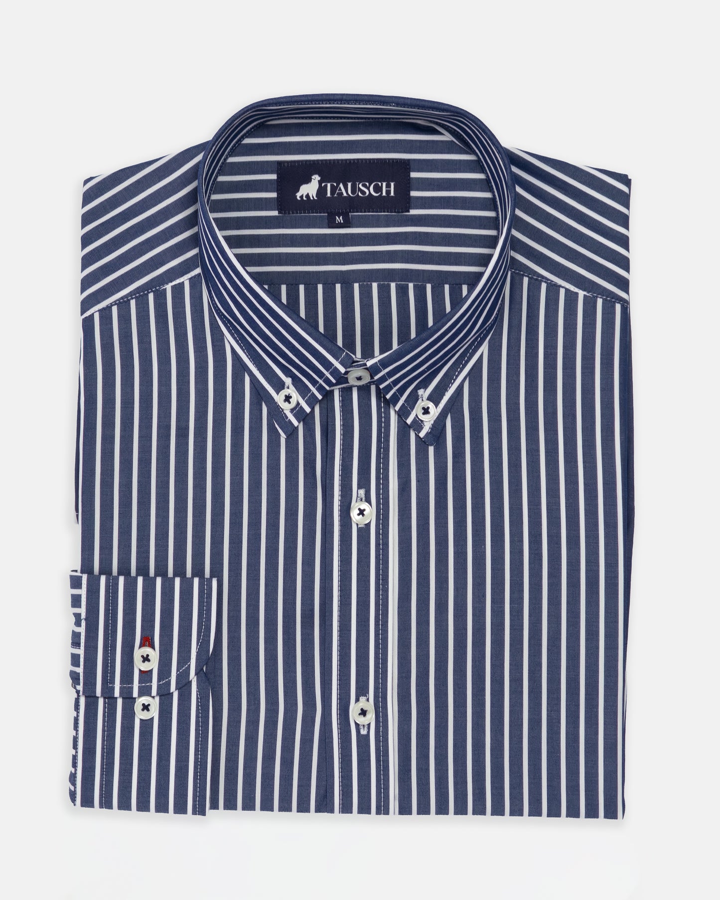 CAMISA HOMBRE RAYAS AZUL NAVY
