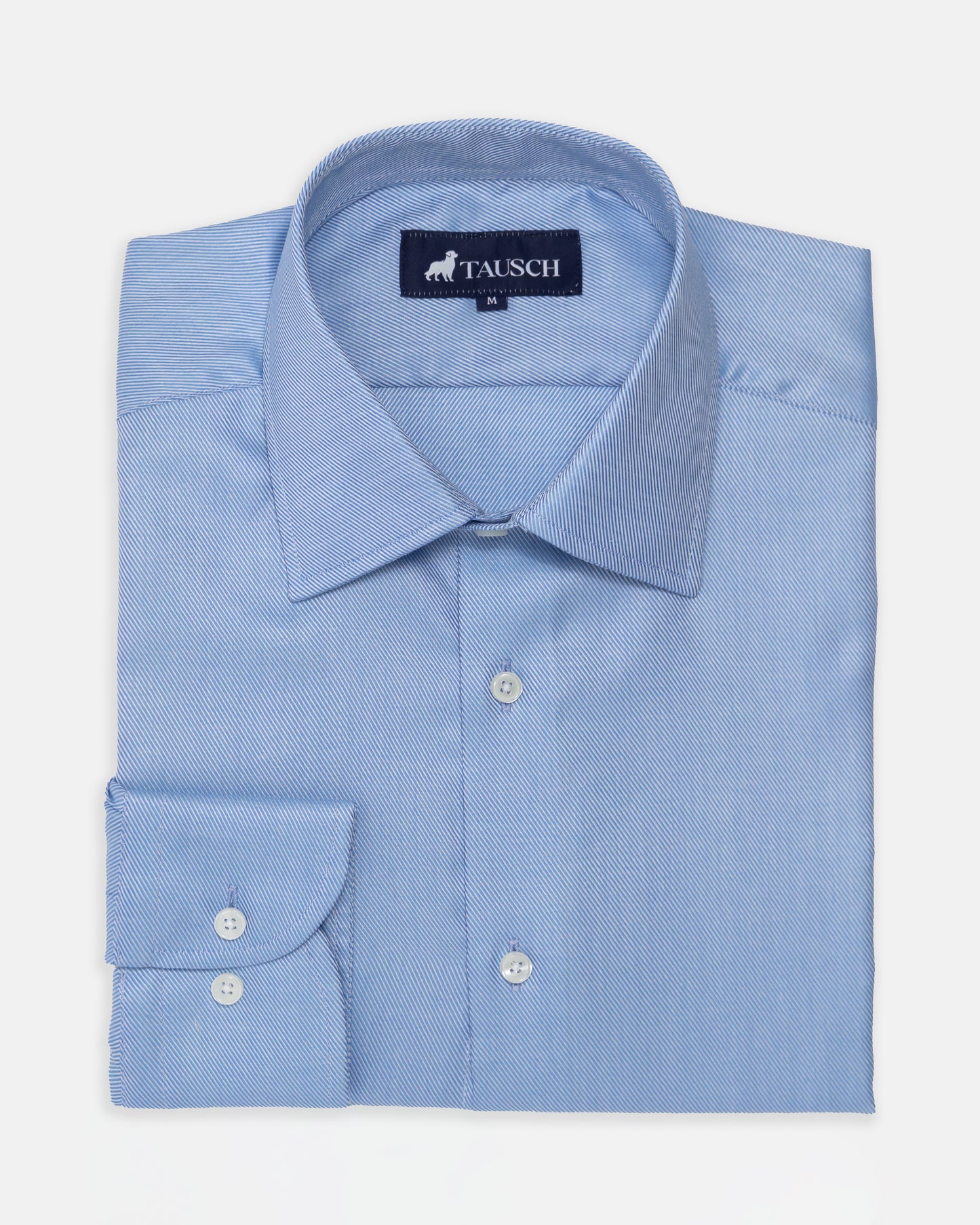 CAMISA HOMBRE DIAGONAL AZUL CLARO