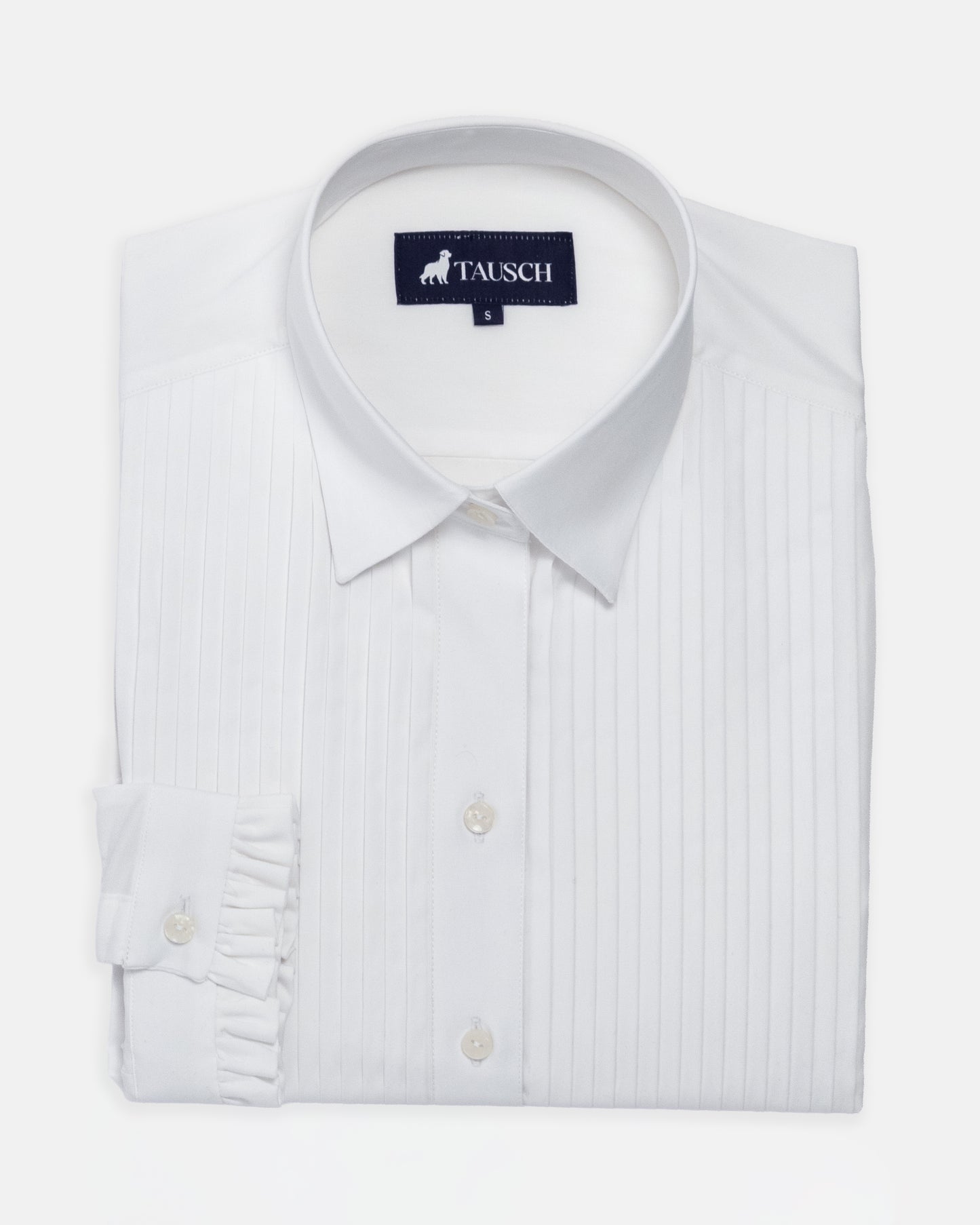 BLUSA  DAMA BLANCA PLIZADO
