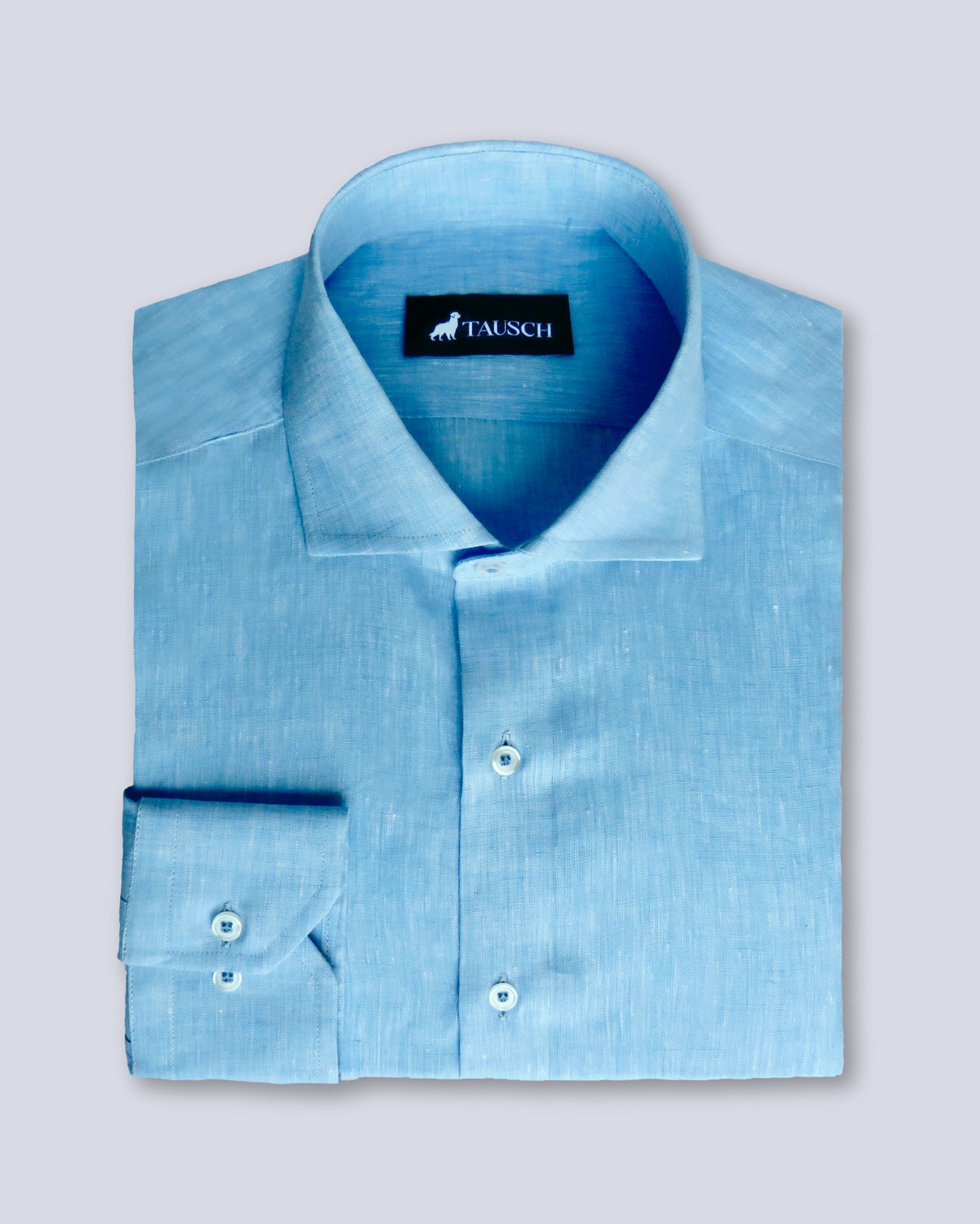 AMALFI CAMISA LINO AZUL CLARO