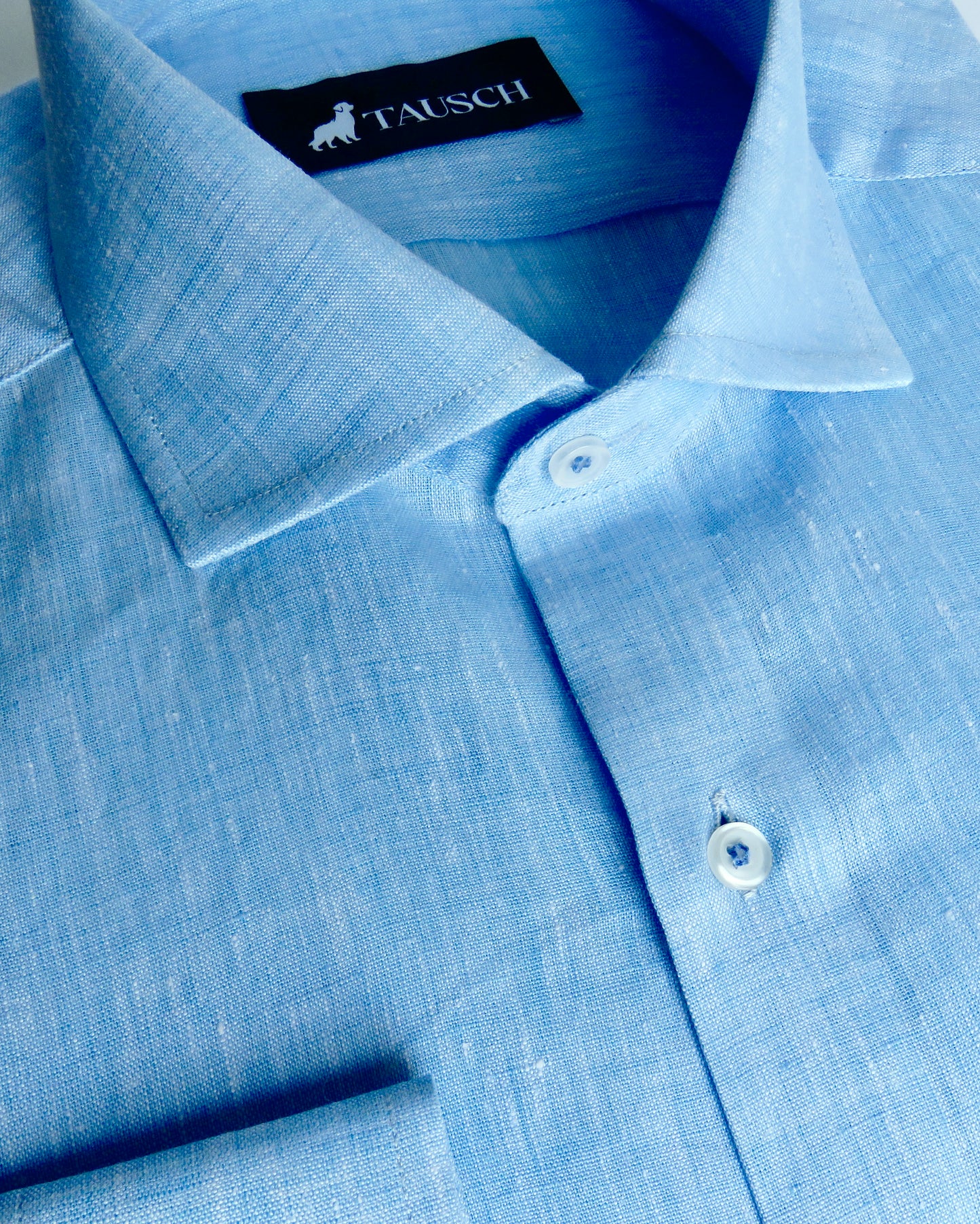 AMALFI CAMISA LINO AZUL CLARO