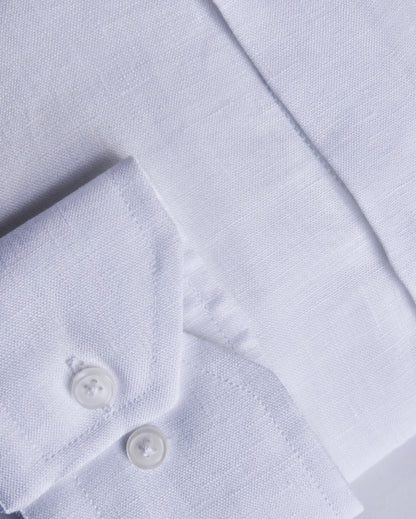 CARTAGENA CAMISA LINO BLANCO