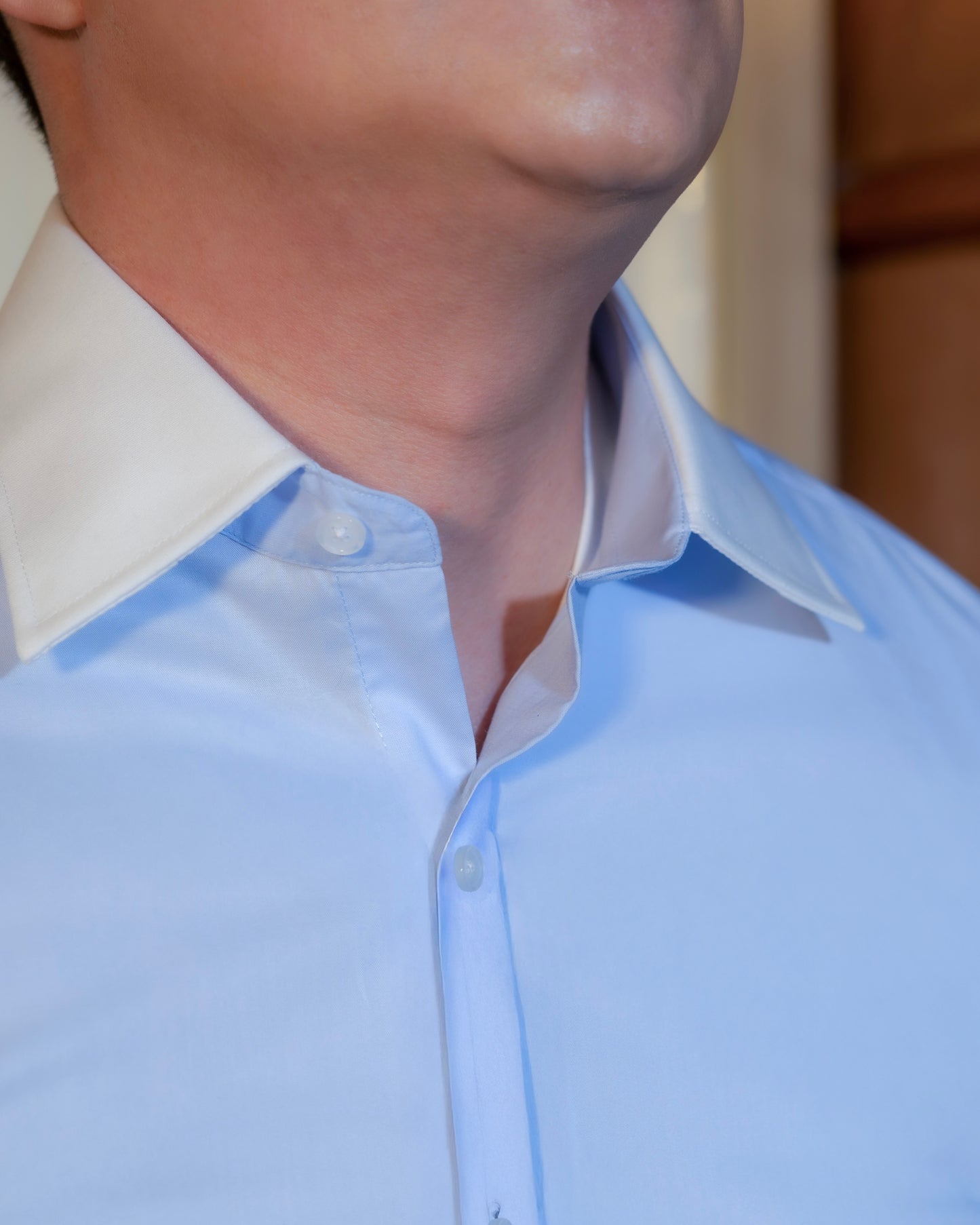 LONDON CAMISA AZUL CELESTE CYP BLANCO