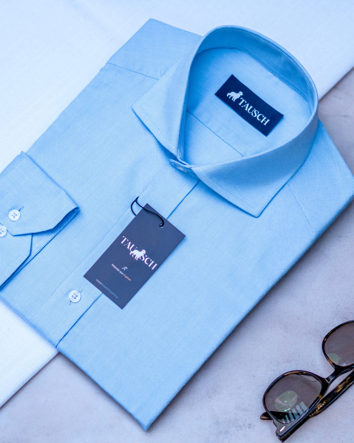 FLORENCIA ROYAL OXFORD AZUL CELESTE