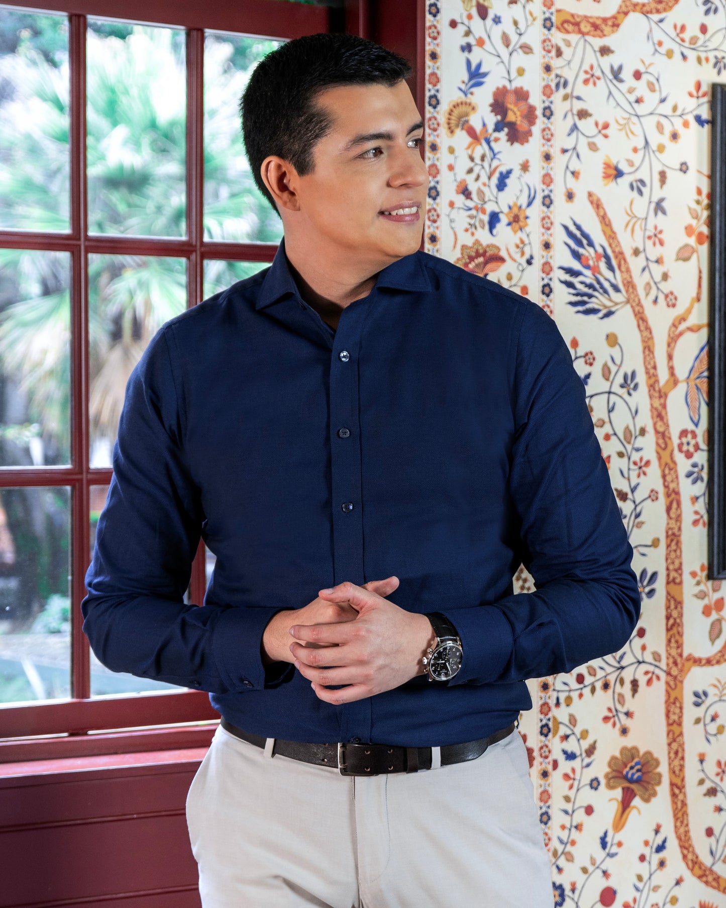 FLORENCIA ROYAL OXFORD AZUL NAVY
