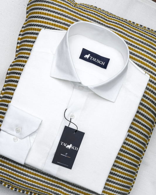 CARTAGENA CAMISA LINO BLANCO
