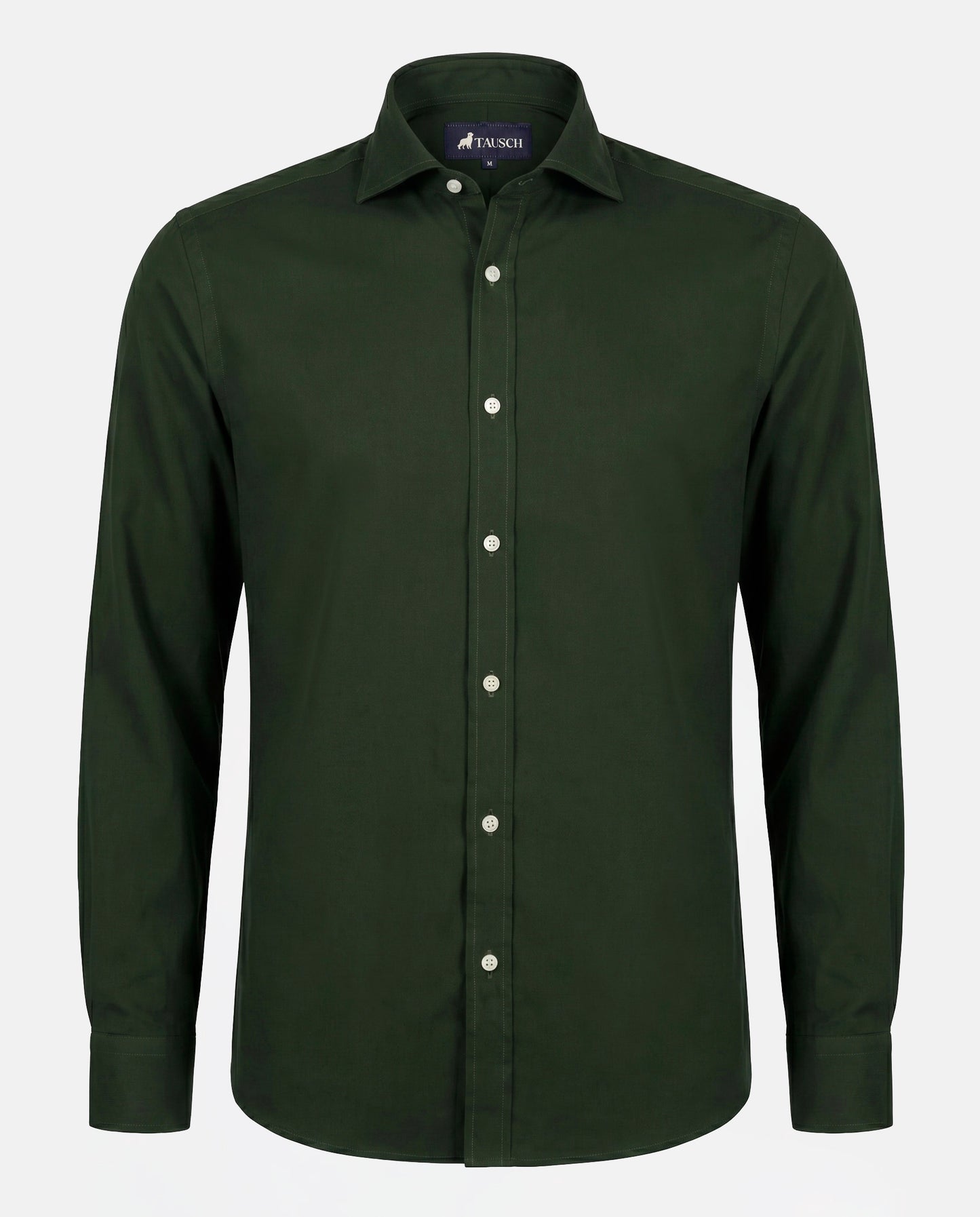 CAMISA HOMBRE VERDE OLIVA