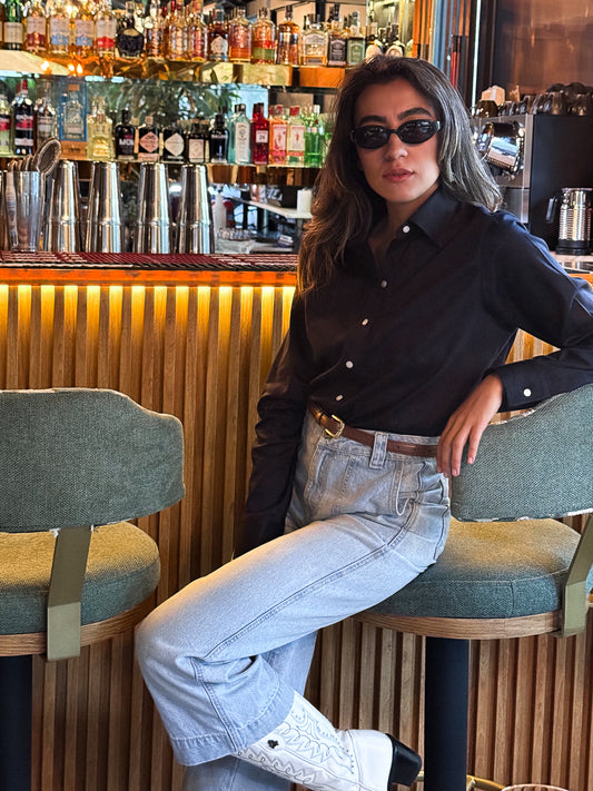 BLUSA  DAMA AZUL NAVY