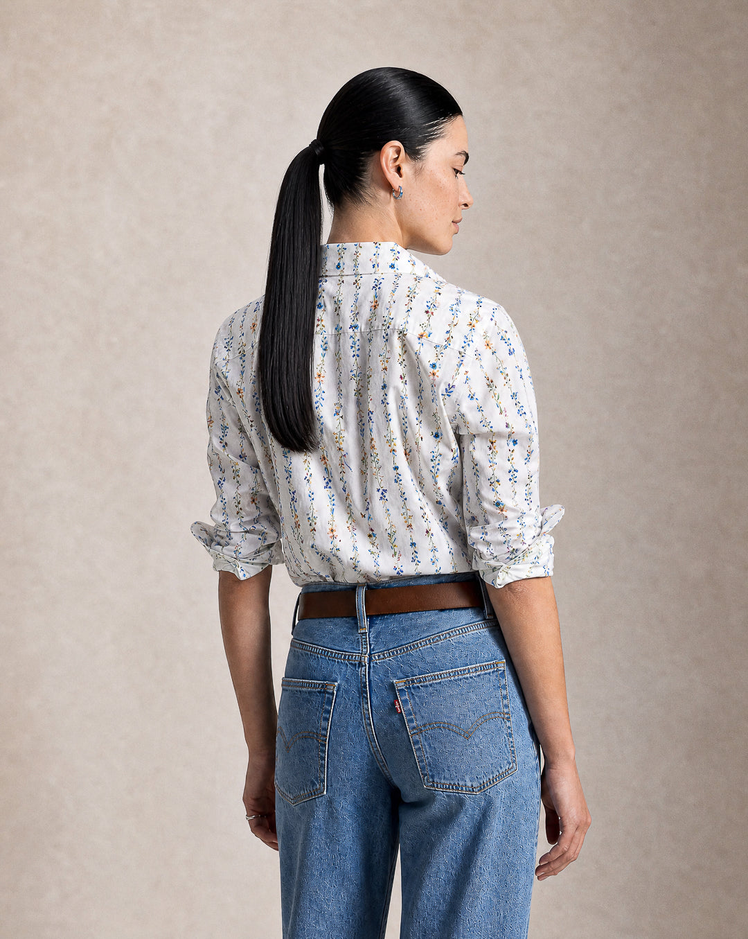 BLUSA  DAMA PRINT FLORES