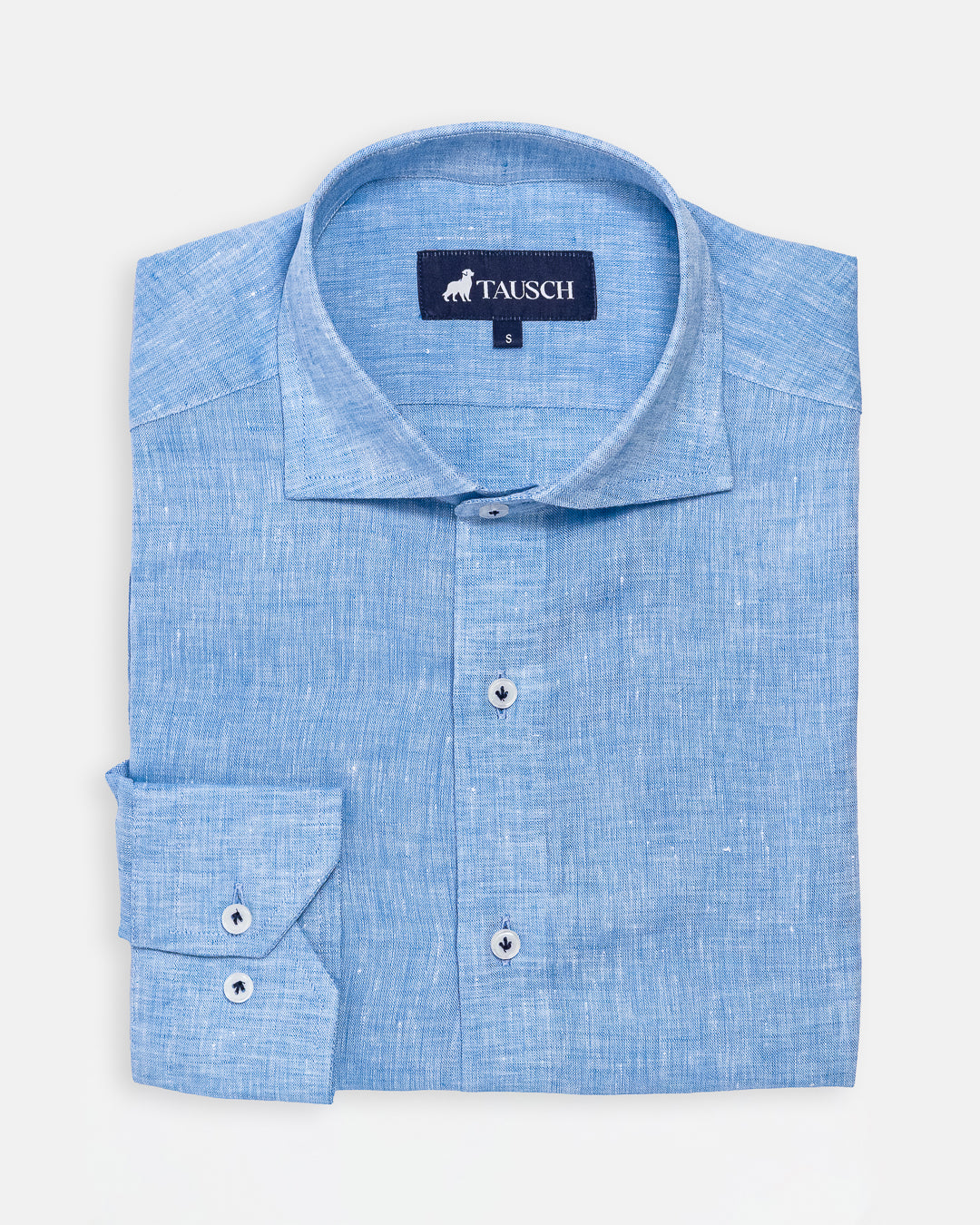CAMISA HOMBRE NIZA LINO SKY BLUE
