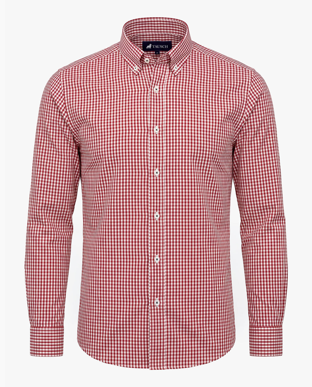 CAMISA HOMBRE CUADRO ROJO