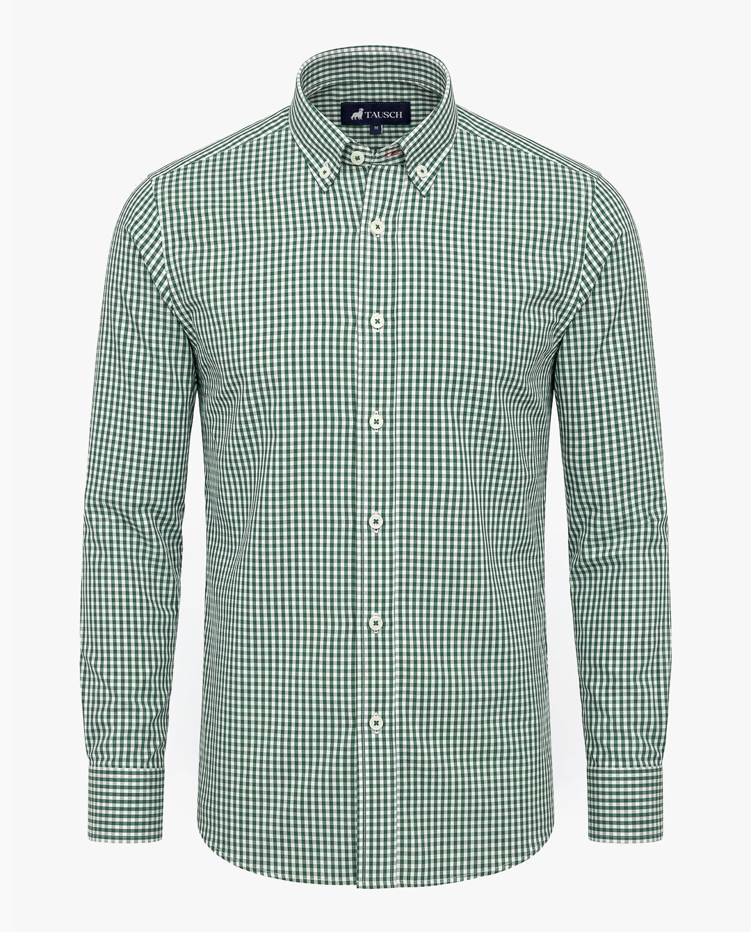 CAMISA HOMBRE CUADRO VERDE