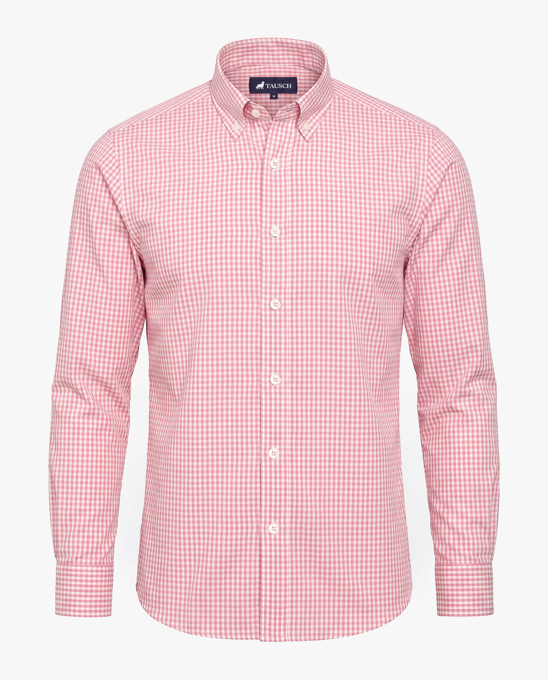 CAMISA HOMBRE CUADRO ROSADO