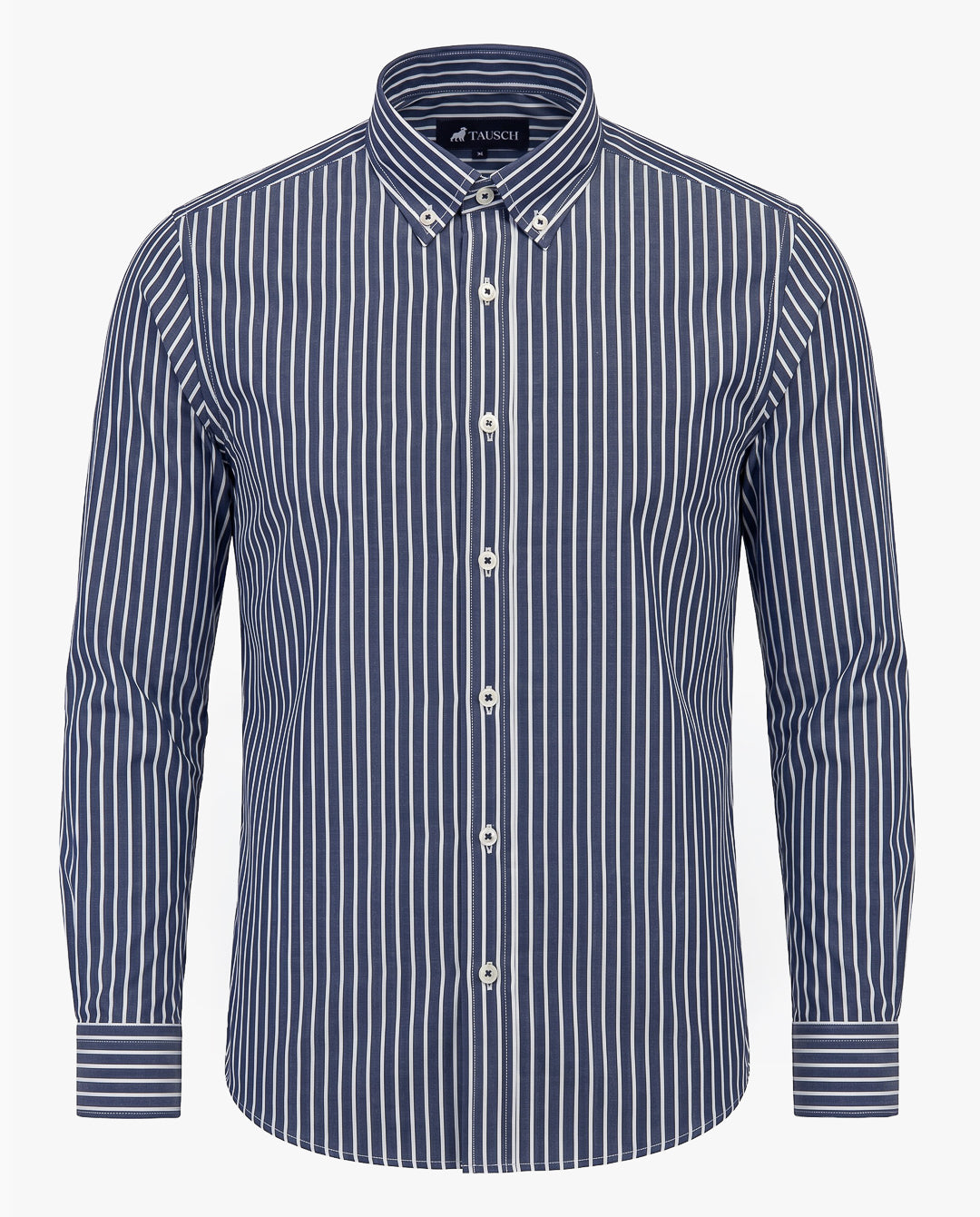 CAMISA HOMBRE RAYAS AZUL NAVY