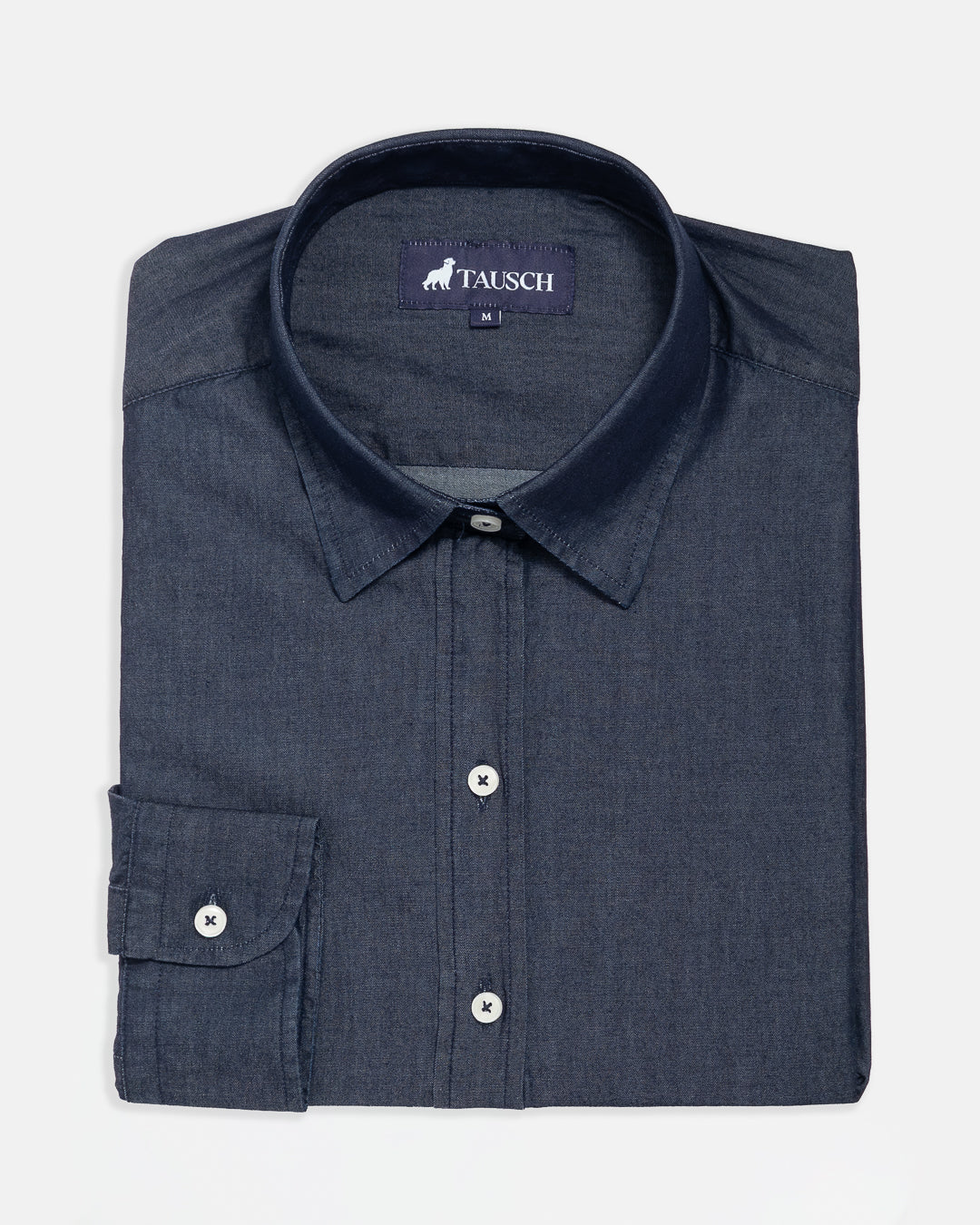 BLUSA  DAMA DENIN AZUL OSCURO